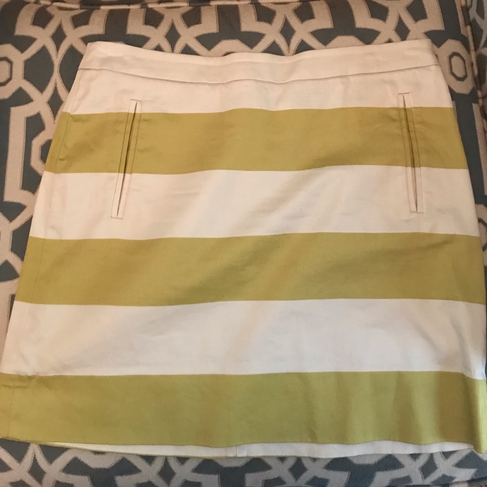 J crew mini skirt